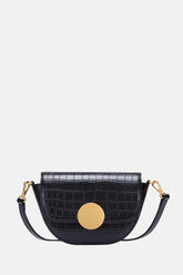 Oryany - Lottie Croco Crossbody Small Handbags - Black / One Size